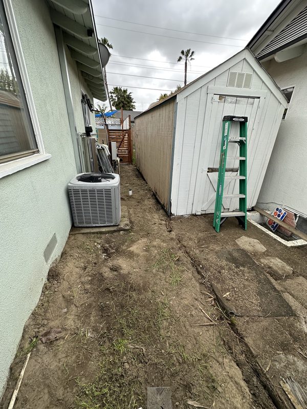 Dog run cleanout — After