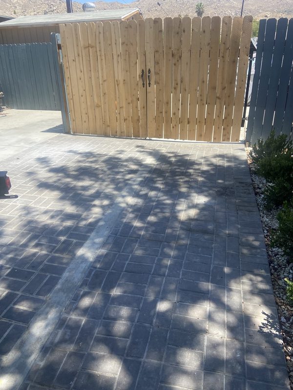 Construction cleanup — After