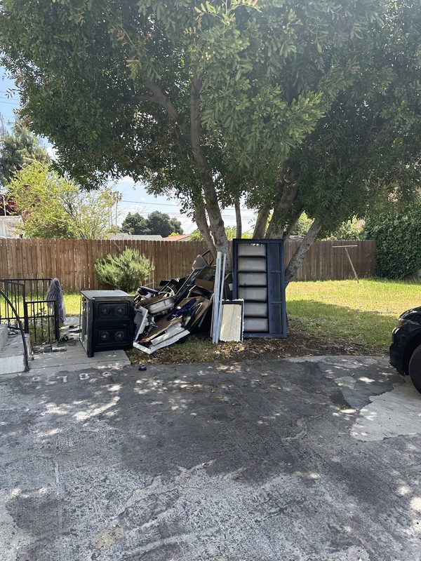 Junk removal — Before