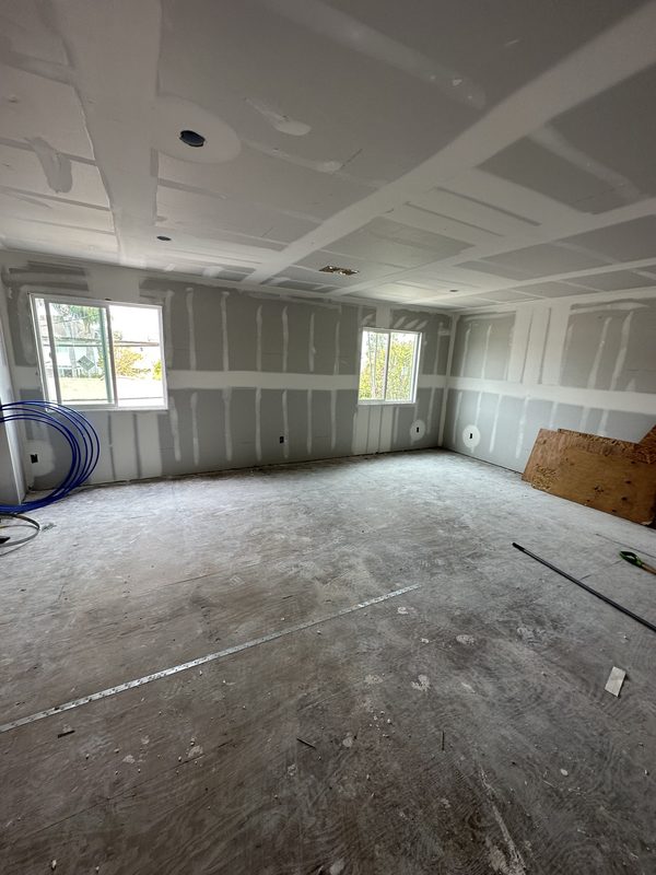 Construction cleanup — After