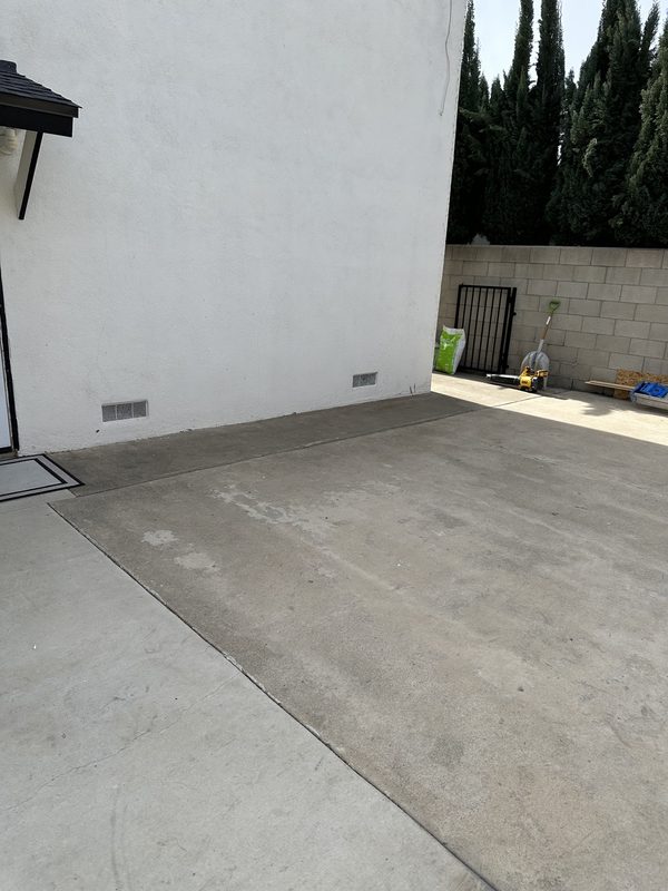 Construction cleanup — After