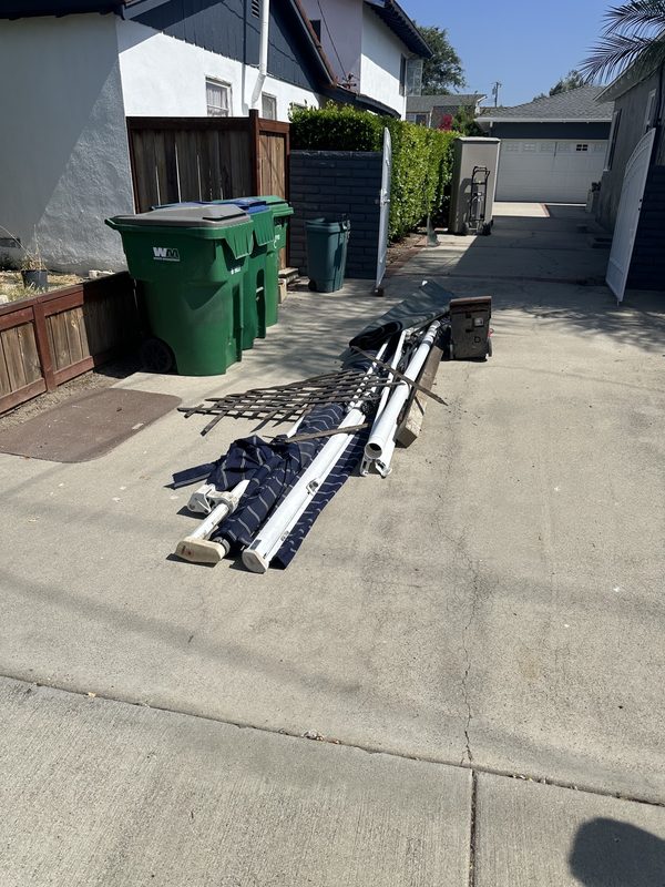 Junk removal — Before